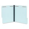 Universal Top Tab Classification Folders, 2" Expansion, Letter Size, Light Blue, PK25, 25PK 5508